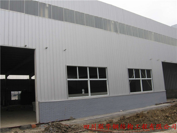 德阳耐火材料厂新建厂房-钢结构